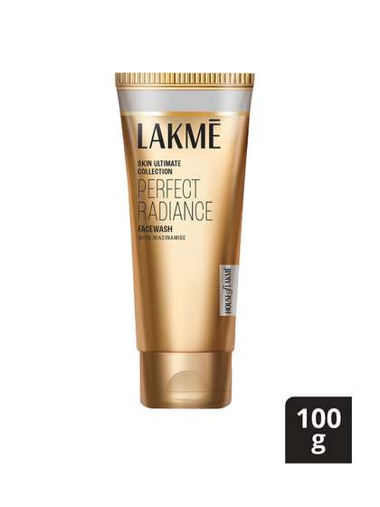 Lakme Perfect Radiance
                    Intense Brightening Facewash With 98% Pure
                    Niacinamide Complex-100g