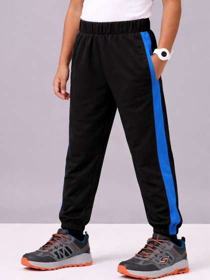 DIDA Boys Regular Fit
                    Striped Track Pants