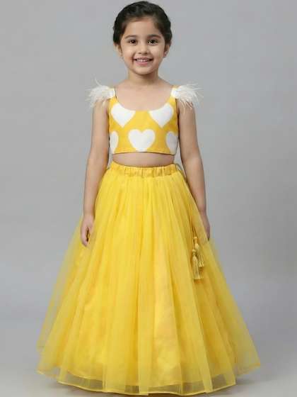 KidsFlower Girls
                      Printed Ready to Wear Lehenga &