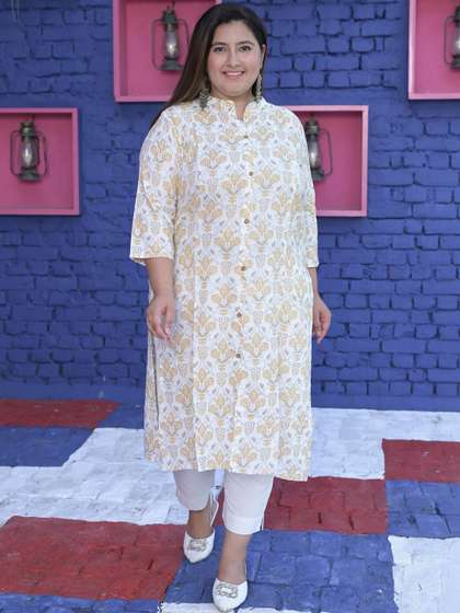 VIFA PLUS Women Floral
                      Printed Kurta