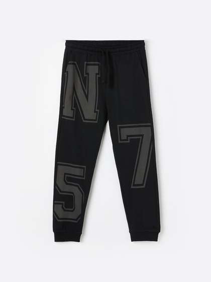 Fame Forever by
                    Lifestyle Boys Regular Fit Alphanumeric Training
                    Joggers