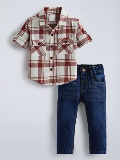 Hopscotch Boys Checked
                    Shirt
