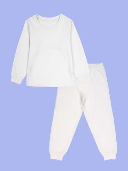 KiddoPanti Boys Round
                    Neck Thermal Set