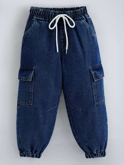Hopscotch Boys Regular
                    Fit Mid-Rise Jeans