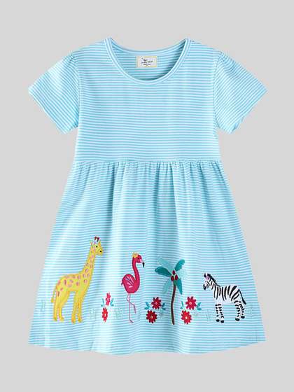 LULU & SKY Girls
                    Printed Nightdress
