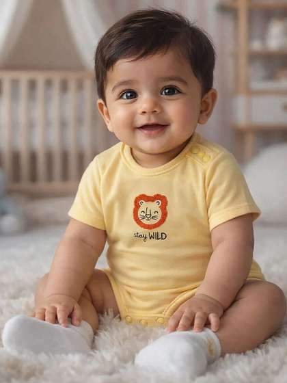Somersault Infants
                      Boys Printed Cotton Bodysuit