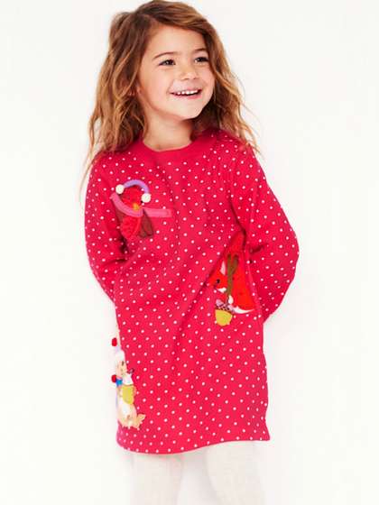LULU & SKY Girls
                    Printed Nightdress