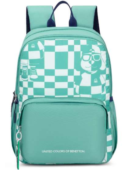 United Colors of
                    Benetton Unisex Kids Geometric Backpack