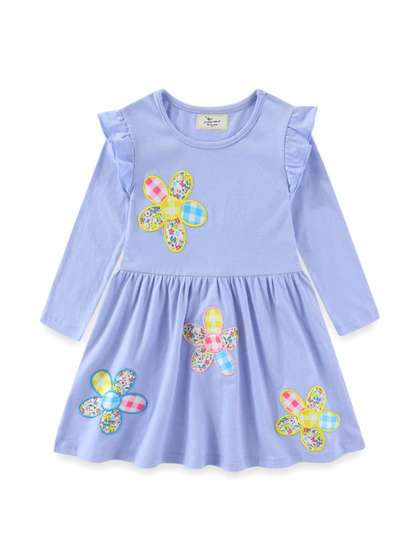 LULU & SKY Girls
                    Printed Nightdress