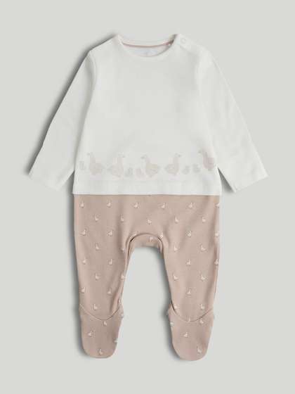 mothercare Unisex Kids
                    Printed Sleepsuit