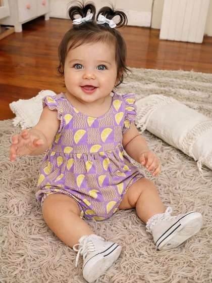 Somersault Infants Girls
                    Printed Cotton Bodysuit
