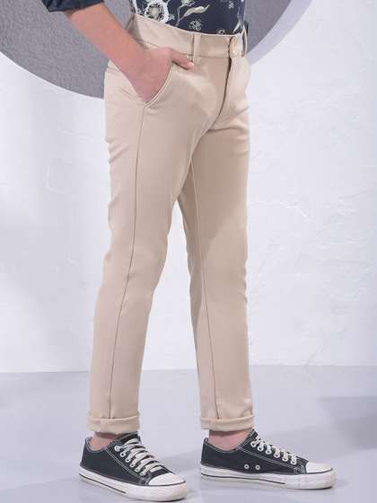 Crimsoune Club Boys
                      Slim Fit Easy Wash Chinos Trousers
