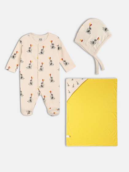 MINI KLUB Infants Kids
                    Pure Cotton Baby Apparel Gift Set