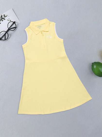 Pantaloons Junior Girls
                    A-Line Cotton Dress