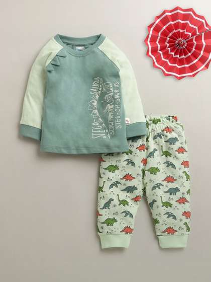 BUMZEE Boys Printed
                    Night suit
