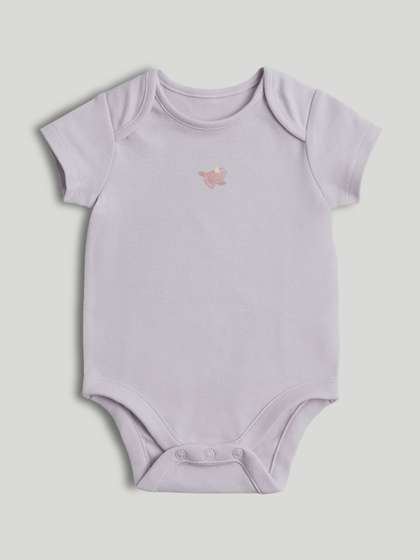 mothercare Infants Girls
                    Pack Of 5 Printed Envelope Neck Short Sleeves
                    Bodysuit