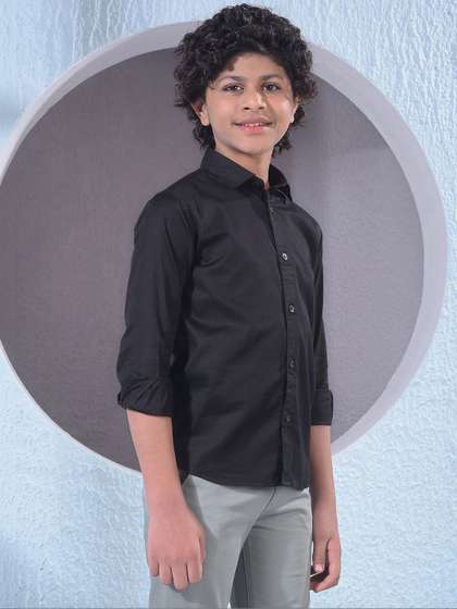 Crimsoune Club Boys Slim
                    Fit Casual Shirt