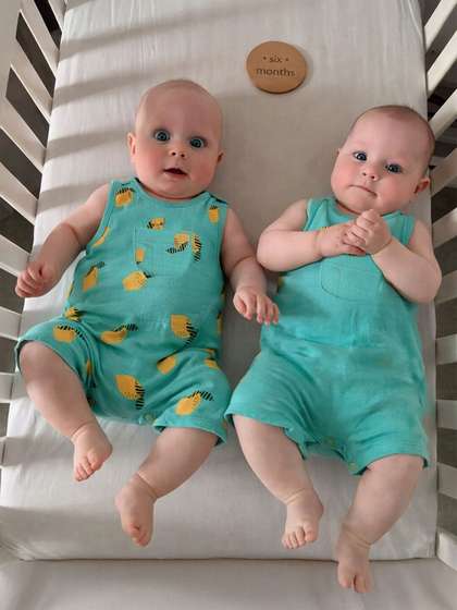 Somersault Infants Boys
                    Printed Rompers