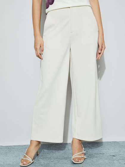 CODE by Lifestyle
                        Women Easy Wash Culottes Trousers