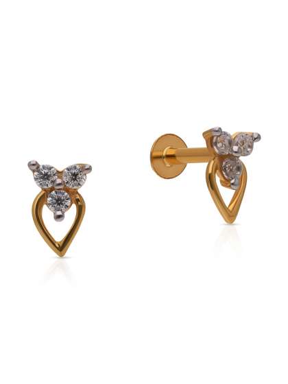 Malabar Gold &
                        Diamonds 22 KT Yellow Gold Earring-0.625g