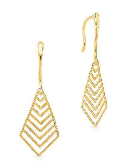 Malabar Gold &
                        Diamonds 14 KT Gold Earring- 1.34g
