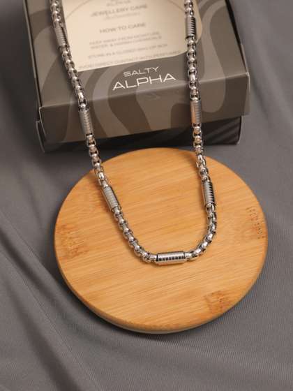 SALTY Men Stainless
                    Steel Gentleman's Choice Chain