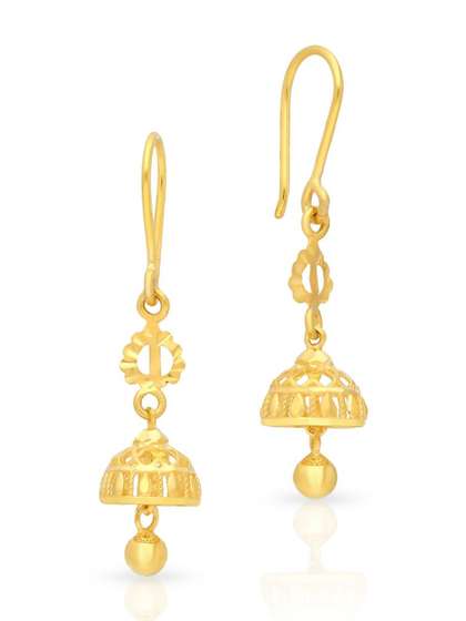 Malabar Gold &
                        Diamonds 22 KT Gold Earring - 3.85 g