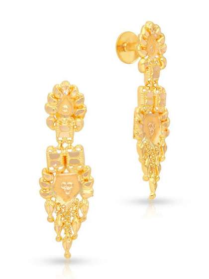 Malabar Gold &
                        Diamonds 22 KT Gold Earring - 3.14g