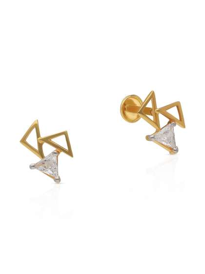 Malabar Gold &
                          Diamonds 22 KT Yellow Gold Earring- 0.71 g