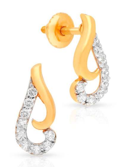 Malabar Gold &
                        Diamonds 22 KT Gold Earring - 2.02 g