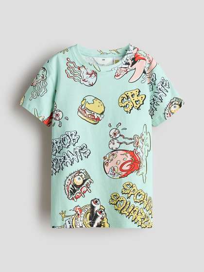 H&M Print-Motif
                    Cotton T-shirt