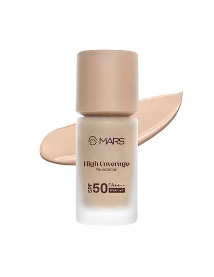 MARS SPF50 PA++++
                        High Coverage Foundation Tested by IN-VIVO 40ml
                        - Shade 04
