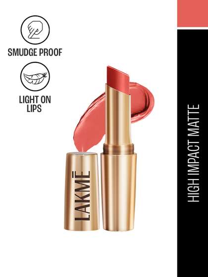 Lakme 9to5 Powerplay
                        Priming Matte Lipstick With Vit E Lasts 16Hr
                        3.6g - Coral Date