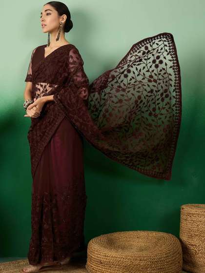 Sangria Embroidered
                        Sarees