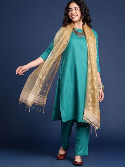 Taavi Ethnic Motifs
                        Woven Design Dupatta