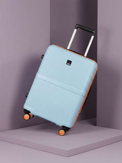 WROGN Textured Hard
                        Medium Suitcase Trolley Bag- 51-100L