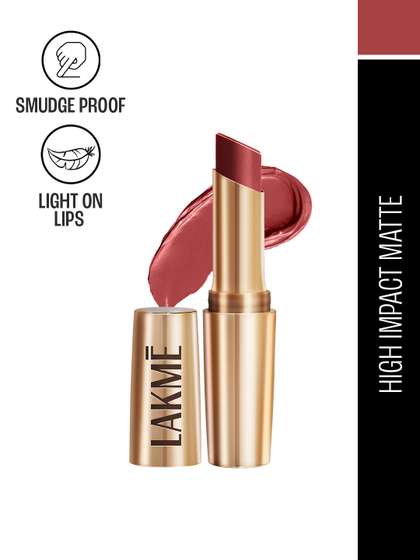 Lakme 9to5 Powerplay
                        Priming Matte Lipstick With Vit E Lasts 16Hr
                        3.6g - Roseatte Red