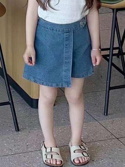 FOREVER FRIDAY Girls Denim Shorts