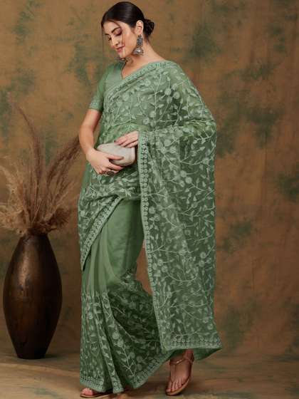 Sangria Embroidered
                        Sarees