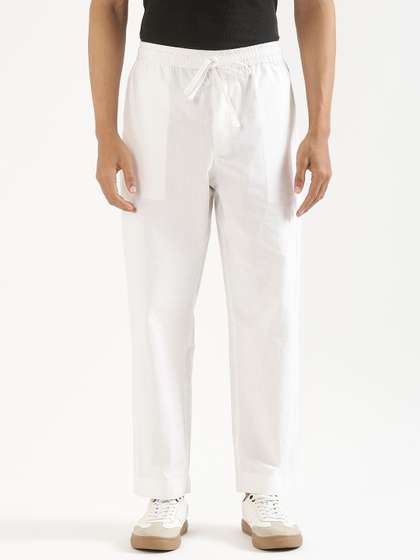 SAADAA Mens Cotton
                      Pant