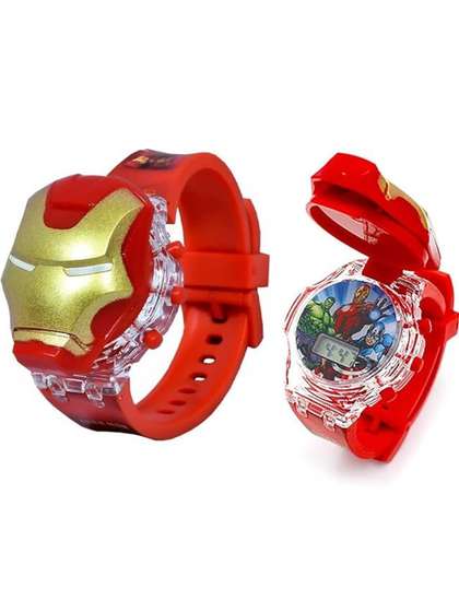 Brostin Kids Printed
                    Dial & Straps Digital LED Display Iron Men
                    Digital Watch 04