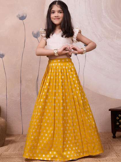 Tasarika Girls
                        Embellished Ready to Wear Lehenga &