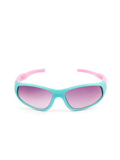 KIDSUN Kids UV
                      Protected Aviator Sunglasses SP1572_GREEN_PINK