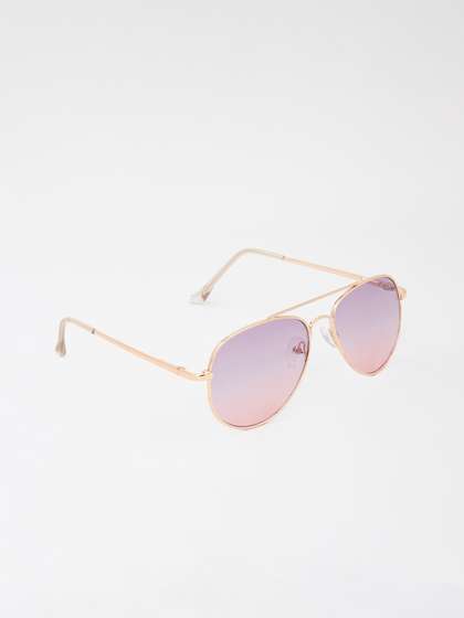 KIDSUN Girls Full Rim
                    Style Oversized Sunglasses with 2007_DARKBLUE_PINK