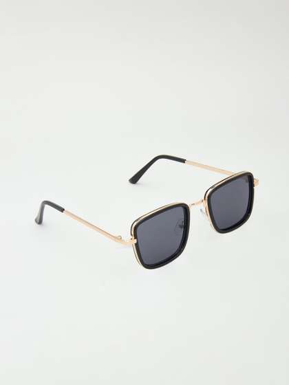 KIDSUN Boys Square
                    Sunglasses with UV Protected Lens 2003_BLACK_BLACK