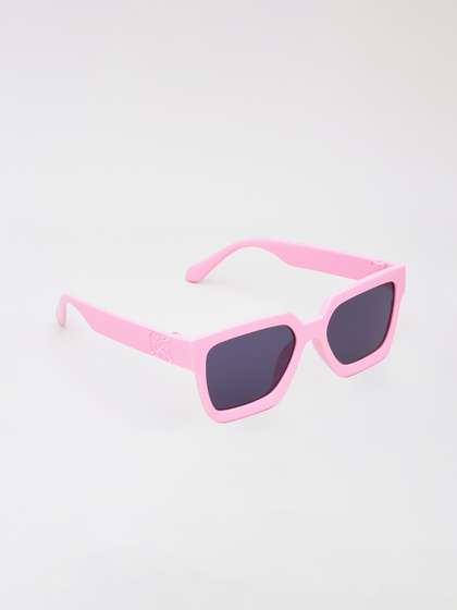 KIDSUN Girls Square
                    Sunglasses with UV Protected Lens 8813_PINK_GREY