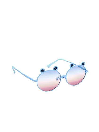 KIDSUN Girls Oval with
                    Polarised and UV Protected Lens Sunglasses
                    3039_BLUE_PINK