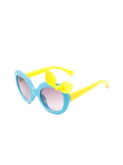 KIDSUN Girls Aviator
                    Sunglasses with UV Protected Lens
                    B1510_SKYBLUE_YELLOW