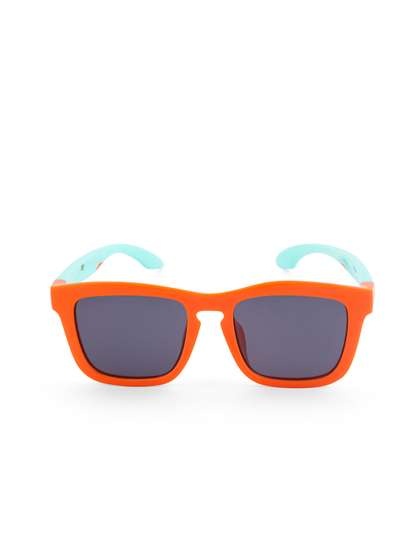 KIDSUN Kids Rectangle UV
                    Protected Lens Sunglasses 6199_ORANGE_GREEN