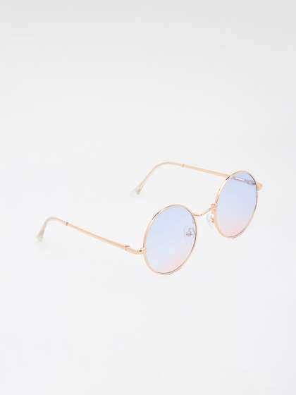 KIDSUN Kids Round
                    Sunglasses With UV Protected Lens 2004_BLUE_PINK